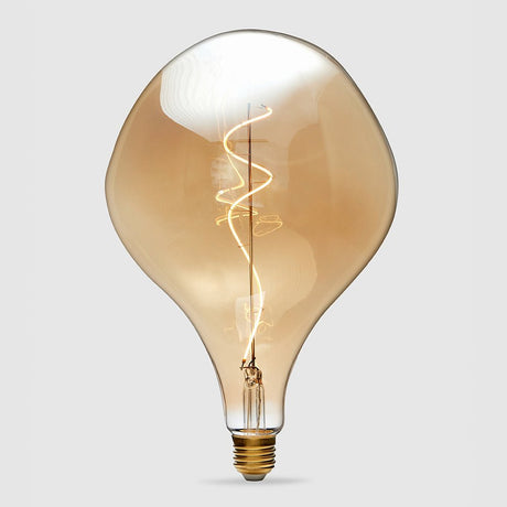 Oversized Designer Amber 180mm LED Bulb - LiquidLEDs™ - Oversized Bulbs